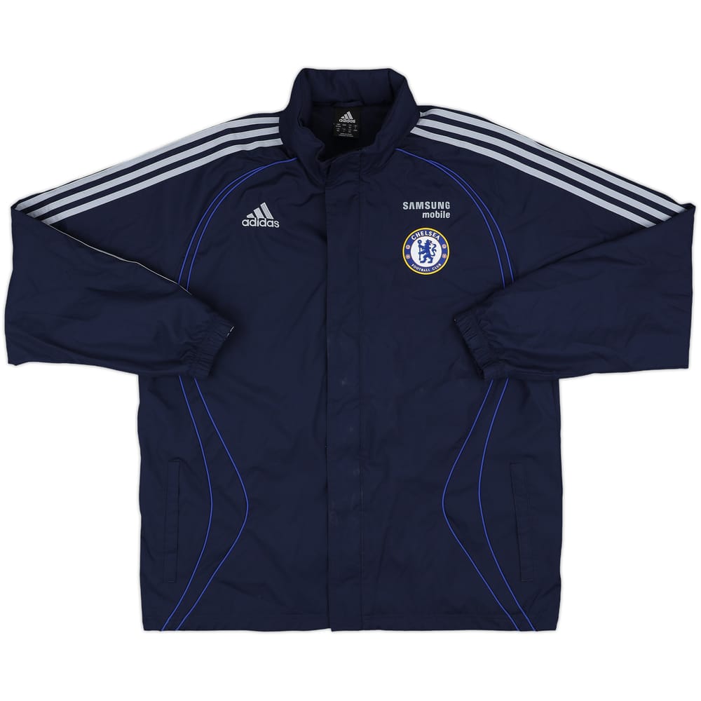 2006-07 Chelsea adidas Hooded Rain Jacket - 7/10 - (L)