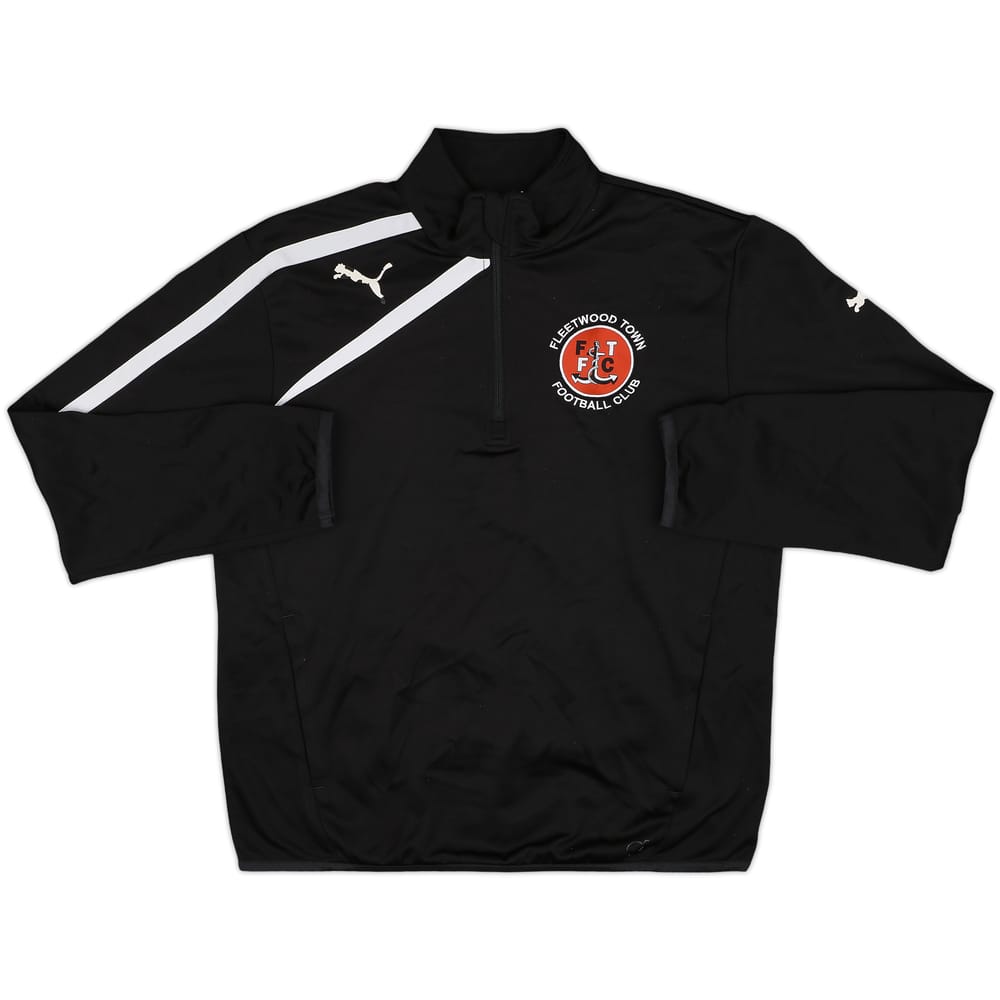 2013-14 Fleetwood Town Puma 1/4 Zip Drill Top - 5/10 - (M)