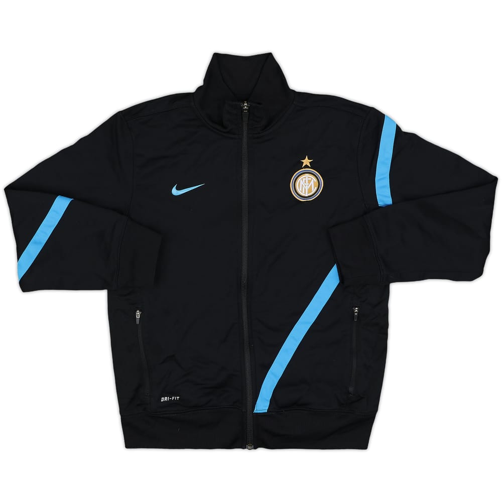 2011-12 Inter Milan Nike Track Jacket - 8/10 - (M.Boys)