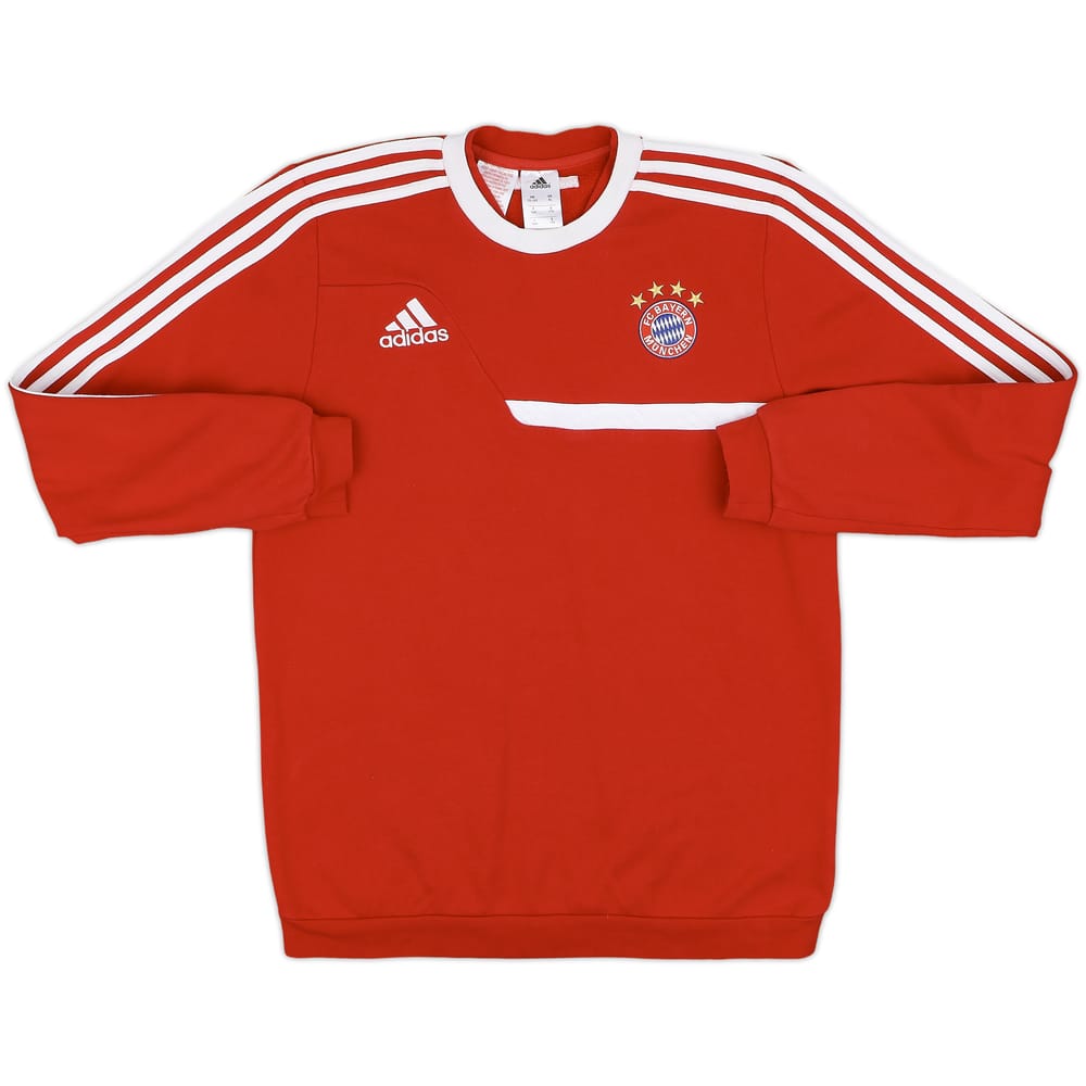 2013-14 Bayern Munich adidas Sweat Top - 9/10 - (XL.Boys)