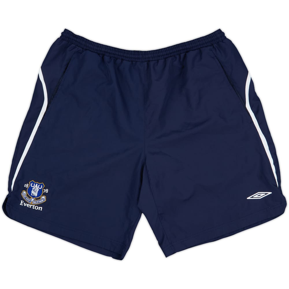 2007-08 Everton Umbro Training Shorts - 8/10 - (XL)