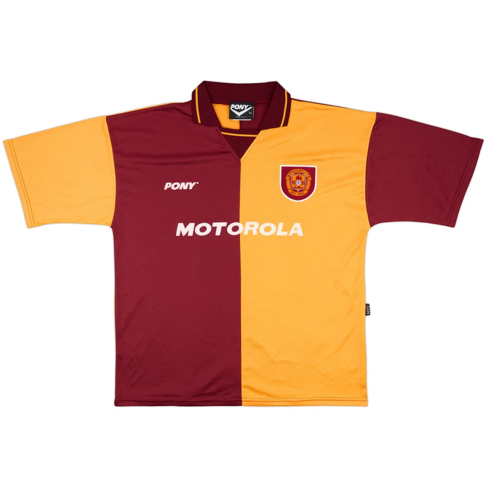 1996-98 Motherwell Home Shirt - 9/10 - (XL)