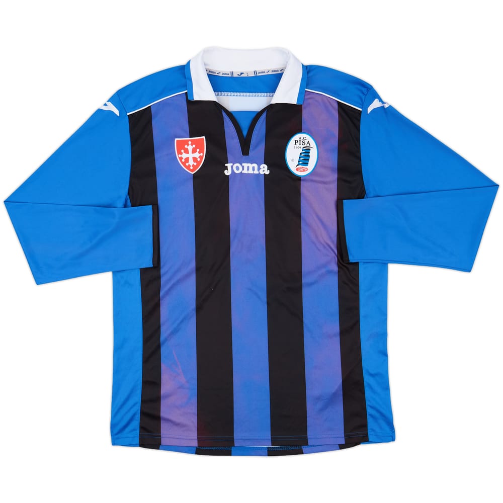 2013-16 Pisa Home L/S Shirt #11 - 4/10 - (L)