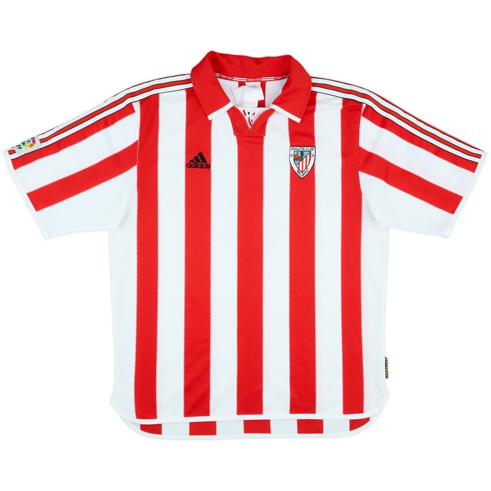 1999-01 Athletic Bilbao Match Issue Home Shirt #3