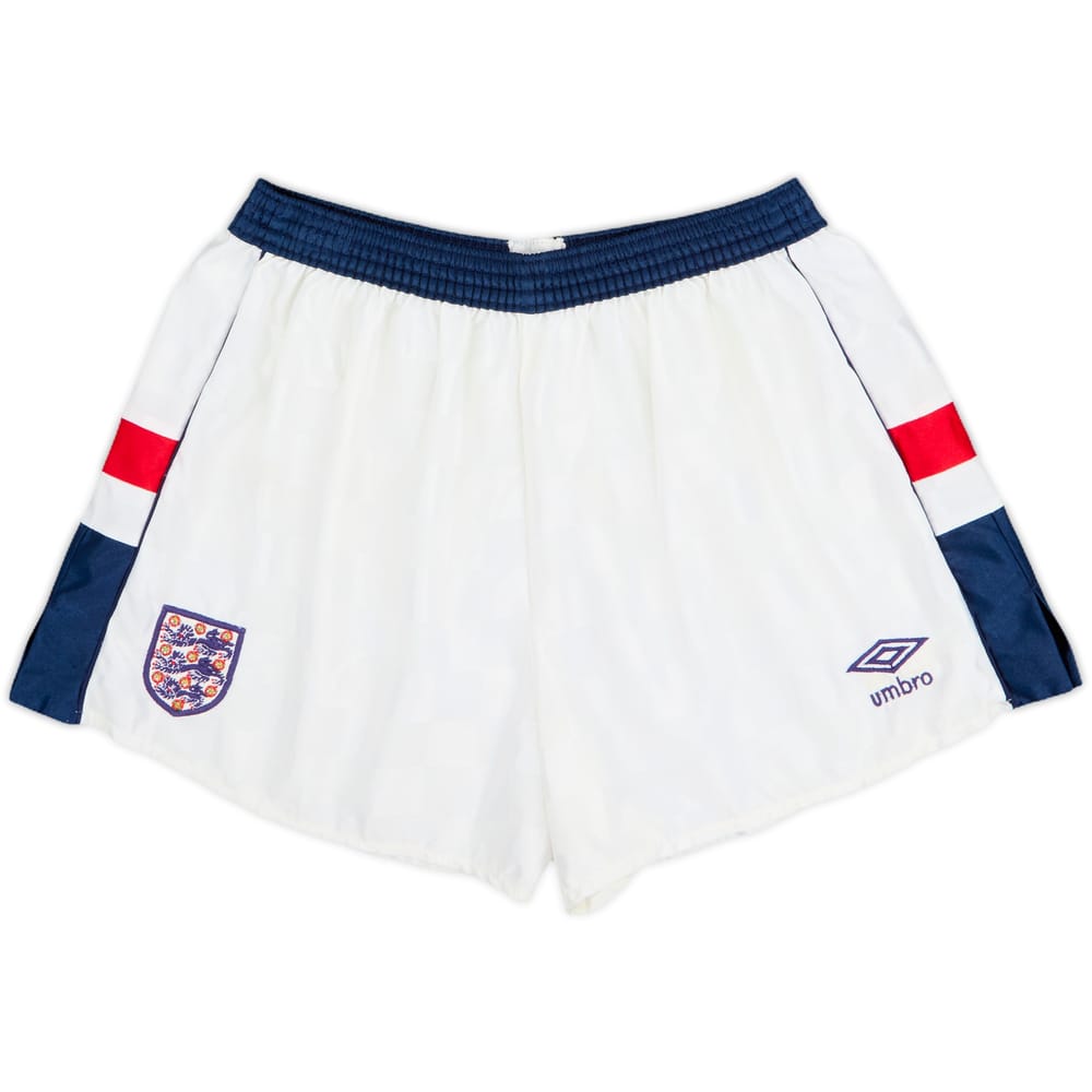 1987-89 England Alternate Home Shorts - 10/10 - (L)