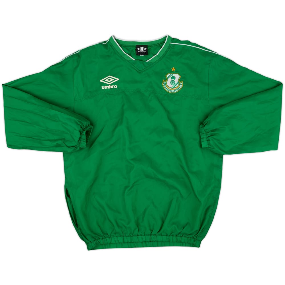 2010-11 Shamrock Rovers Umbro Drill Top - 8/10 - (L)