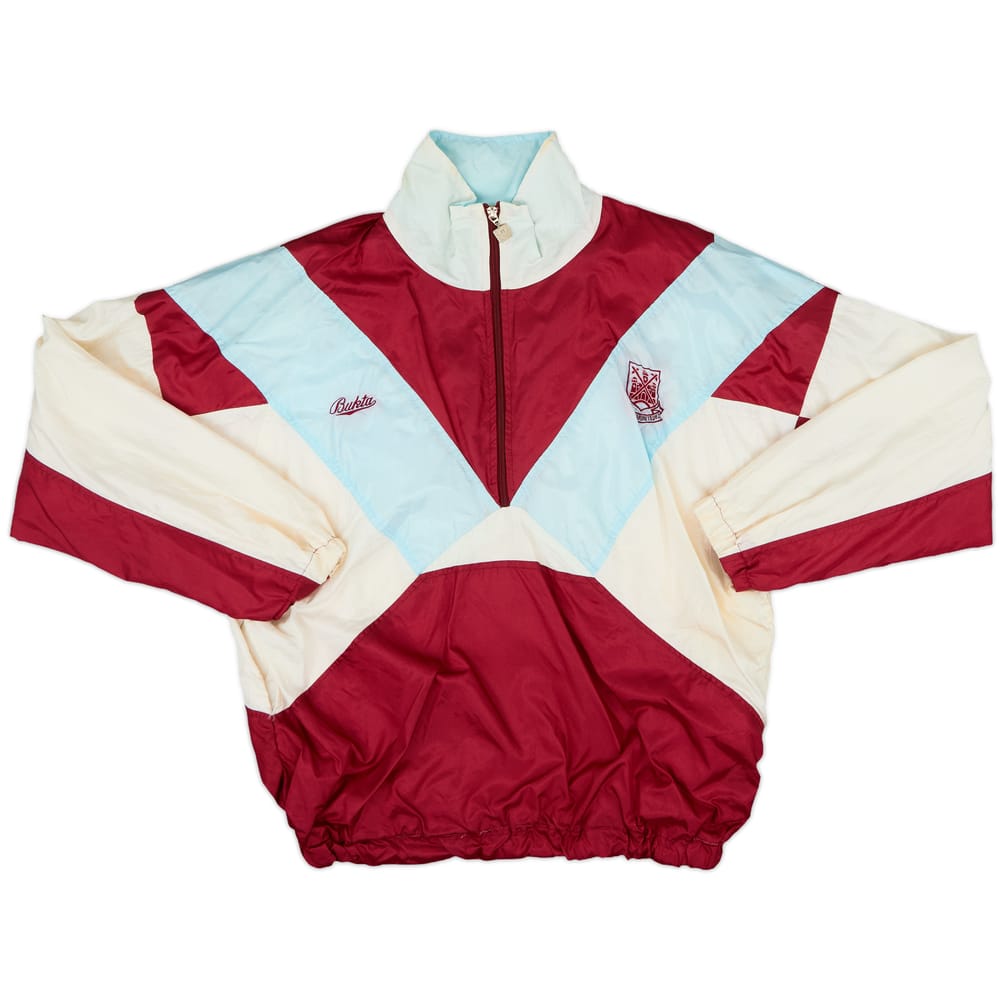 1992-93 West Ham Bukta Track Jacket - 8/10 - (L)