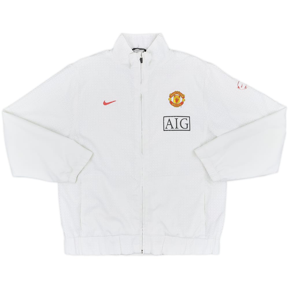 2009-10 Manchester United Nike Track Jacket - 6/10 - (L.Boys)
