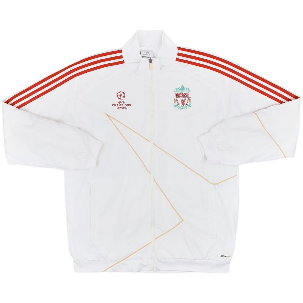 2009-10 Liverpool adidas CL Track Jacket - 8/10 - (L)