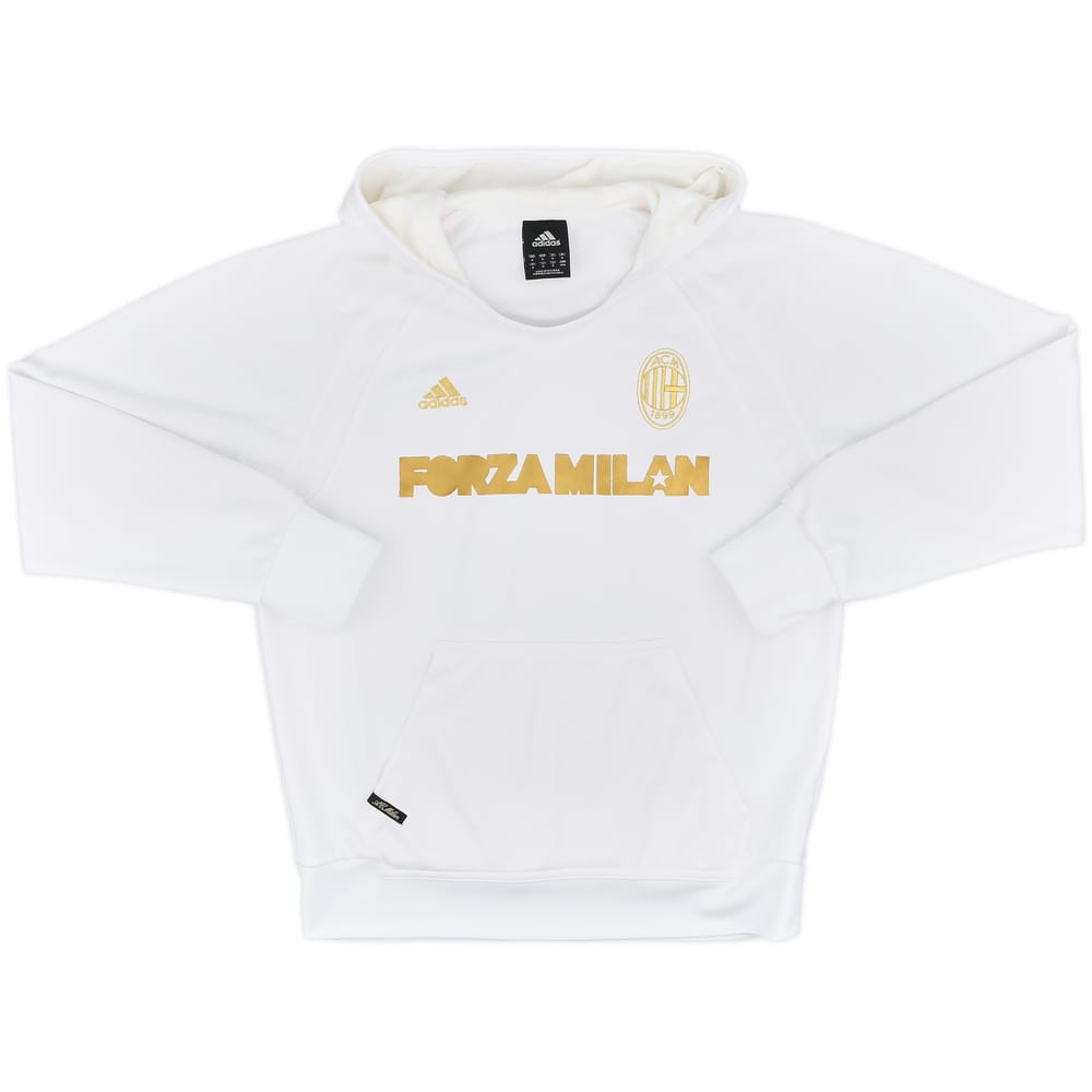 2009-10 AC Milan adidas Hooded Jacket - 8/10 - (M)