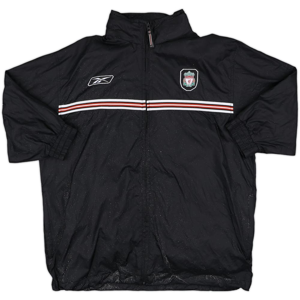 2002-03 Liverpool Reebok Hooded Rain Jacket - 8/10 - (S)