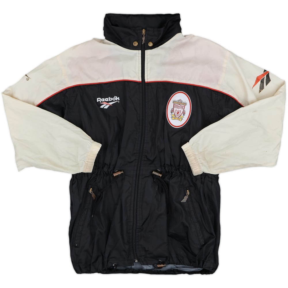 1996-97 Liverpool Reebok Hooded Rain Jacket - 5/10 - (S)
