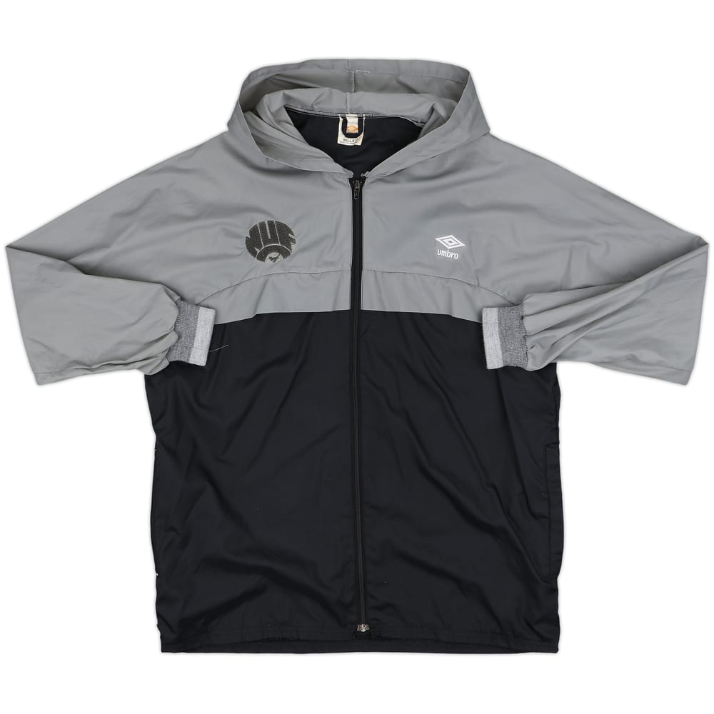 1984-86 Newcastle Umbro Hooded Track Jacket - 8/10 - (L)