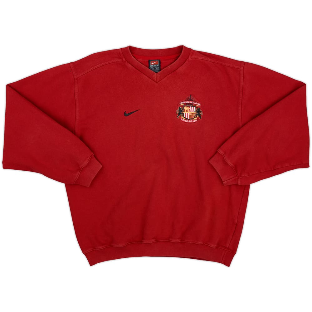 2001-02 Sunderland Nike Sweat Top - 8/10 - (M)