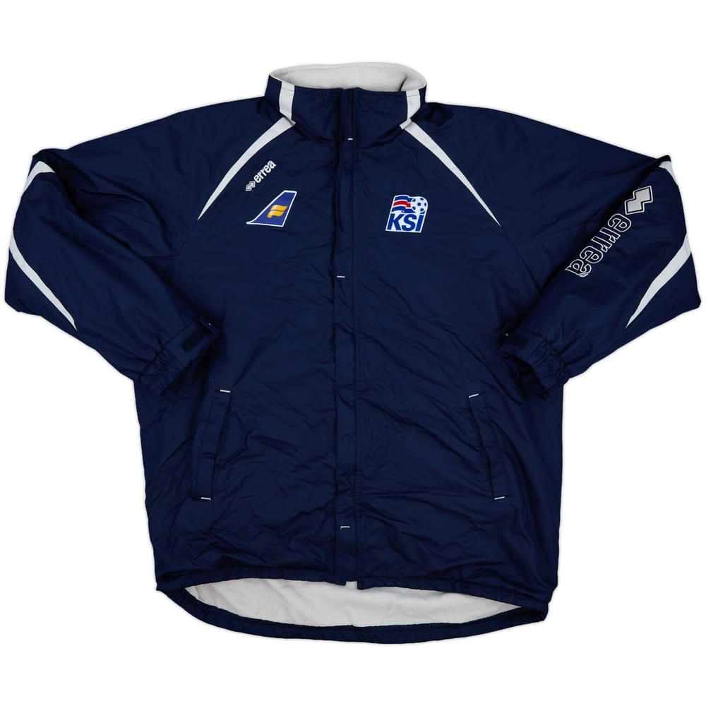 2012-13 Iceland Errea Padded Bench Coat - 8/10 - (XXL)