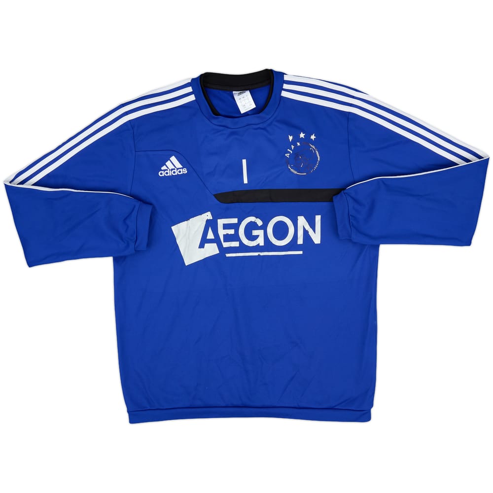 2014-15 Ajax Player Issue adidas Sweat Top #1 - 4/10 - (L)