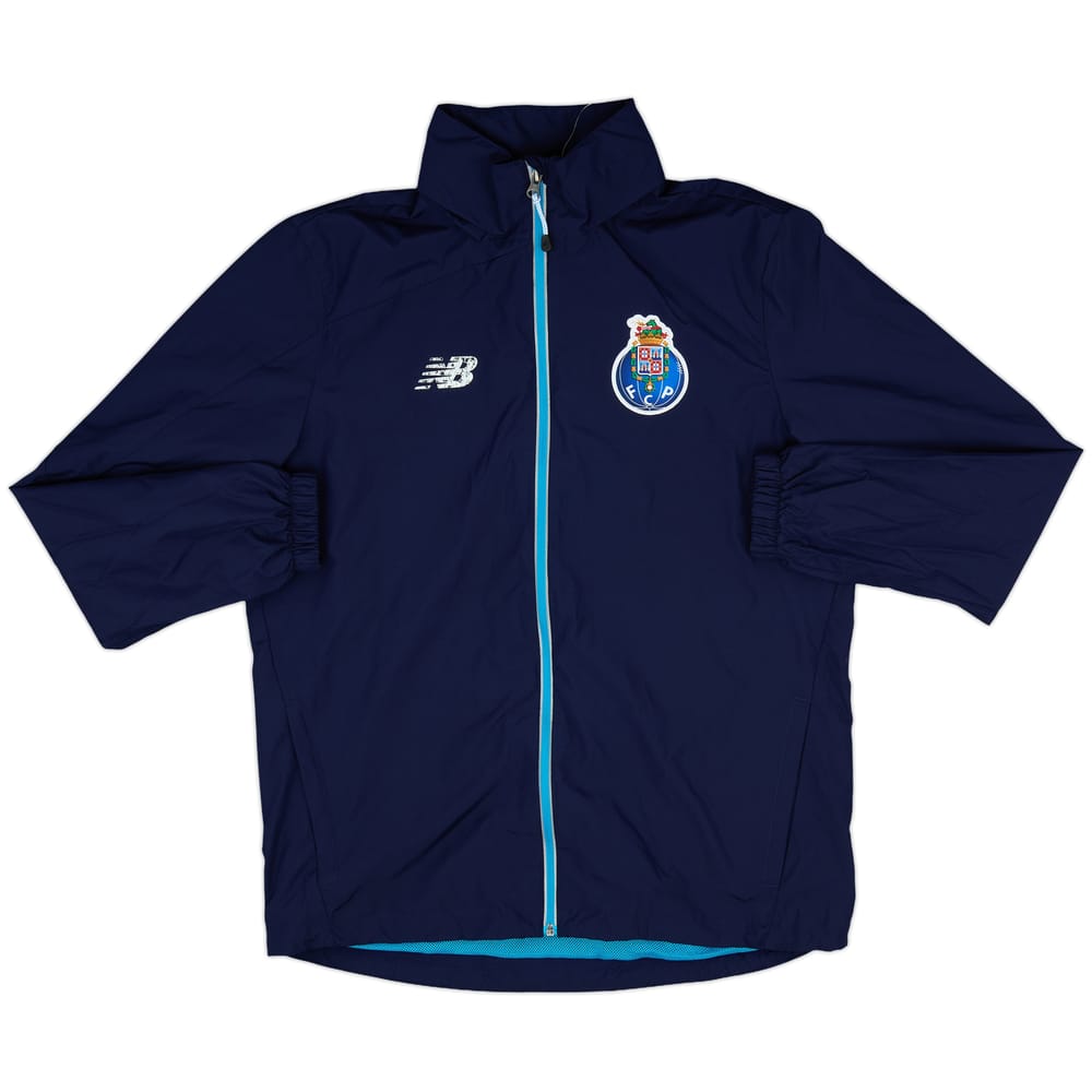 2015-16 Porto New Balance Hooded Rain Jacket - 6/10 - (M)