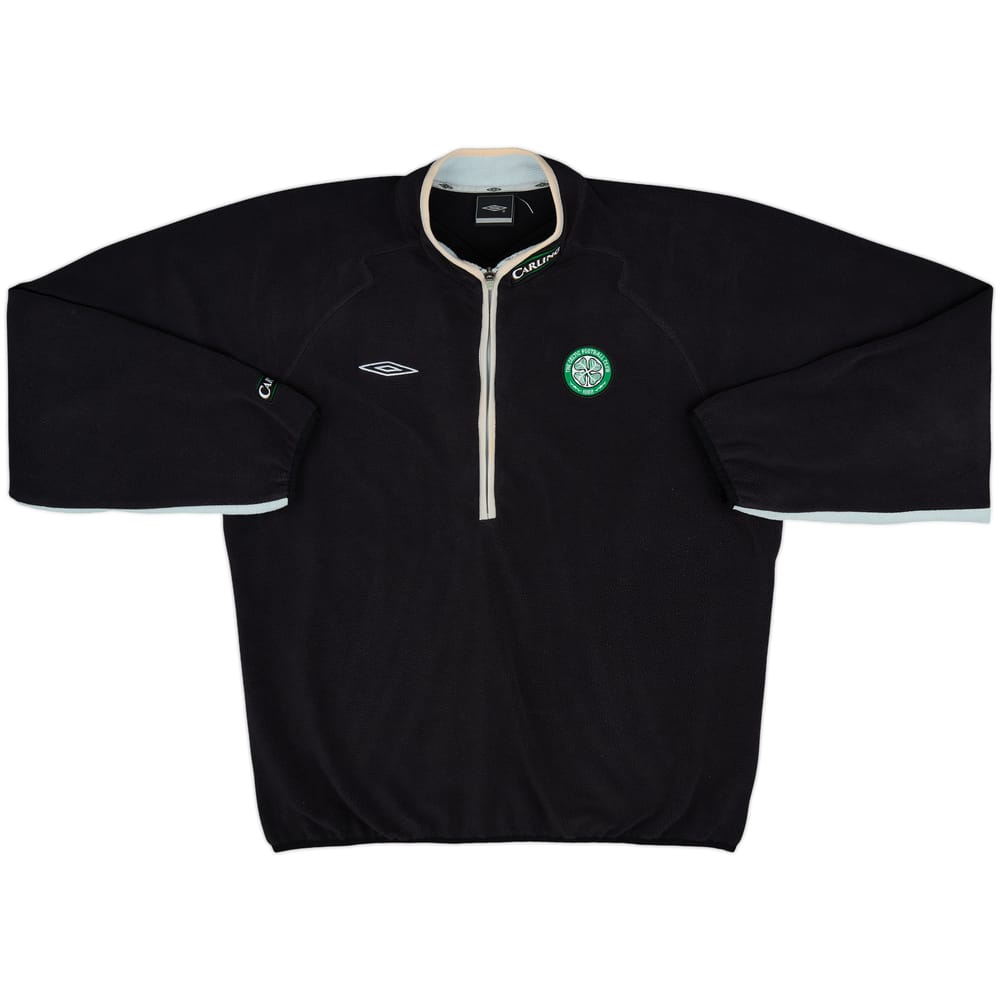 2004-05 Celtic Umbro 1/4 Zip Fleece Training Top - 8/10 - (L)