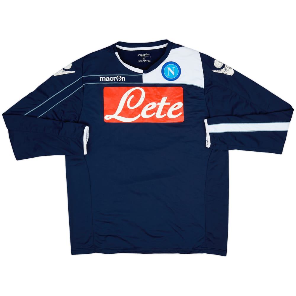 2011-12 Napoli Macron Sweat Top - 5/10 - (XL)