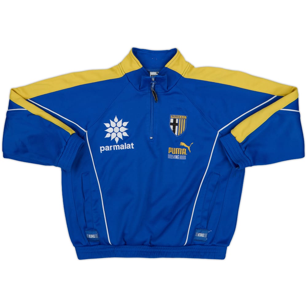 1995-97 Parma Puma 1/4 Zip Drill Top - 6/10 - (XXS)