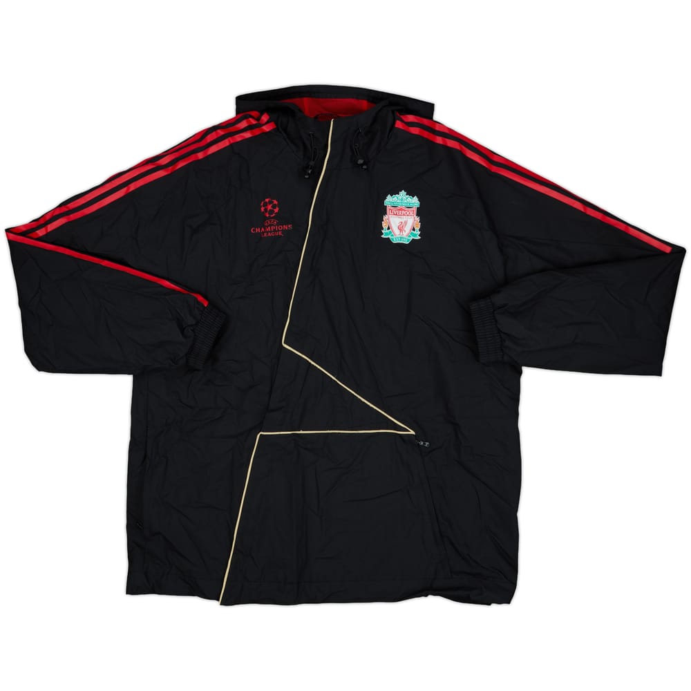 2009-10 Liverpool adidas Hooded Rain Jacket - 7/10 - (L/XL)