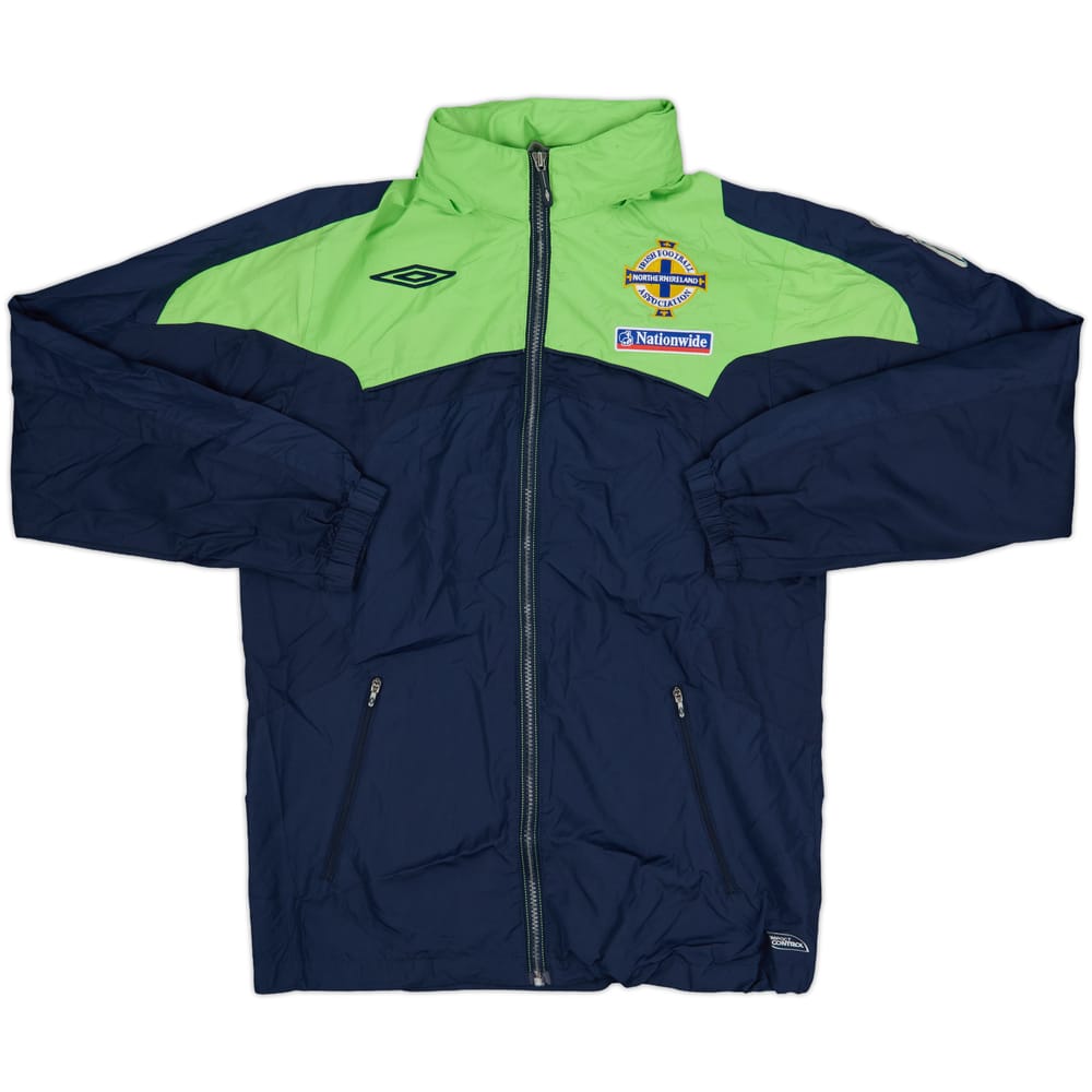 2008-10 Northern Ireland Umbro Hooded Rain Jacket - 7/10 - (S)