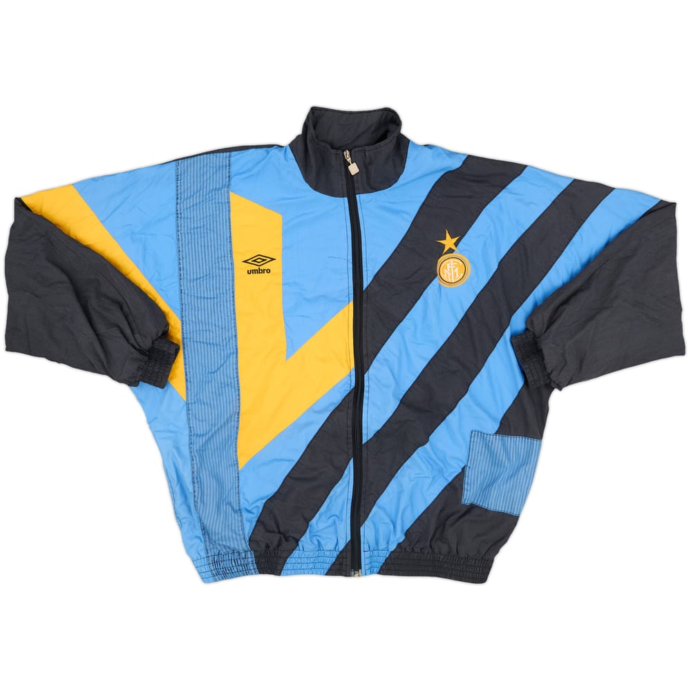 1992-93 Inter Milan Umbro Track Jacket - 8/10 - (M)