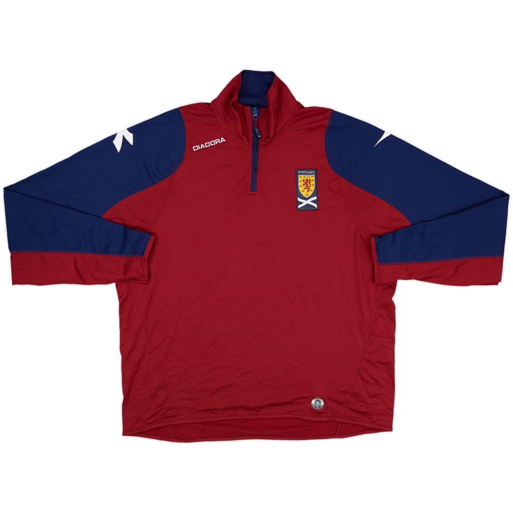 2007-08 Scotland Diadora Track Jacket - 8/10 - (XXL)