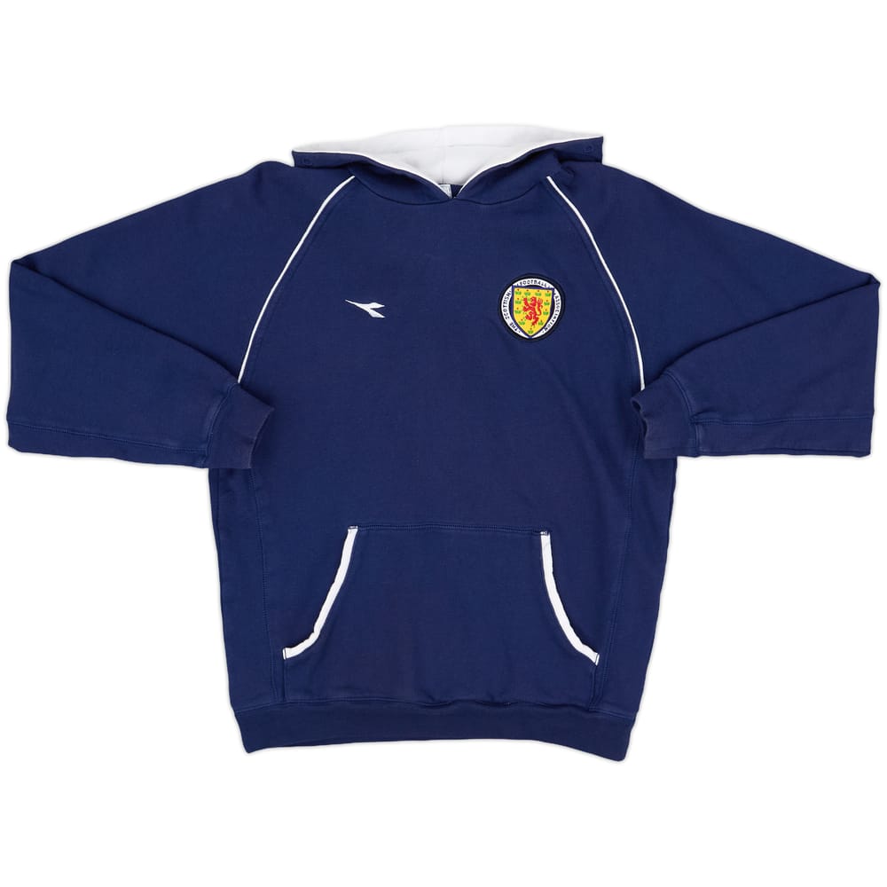 2005-06 Scotland Diadora Hooded Top - 8/10 - (S)