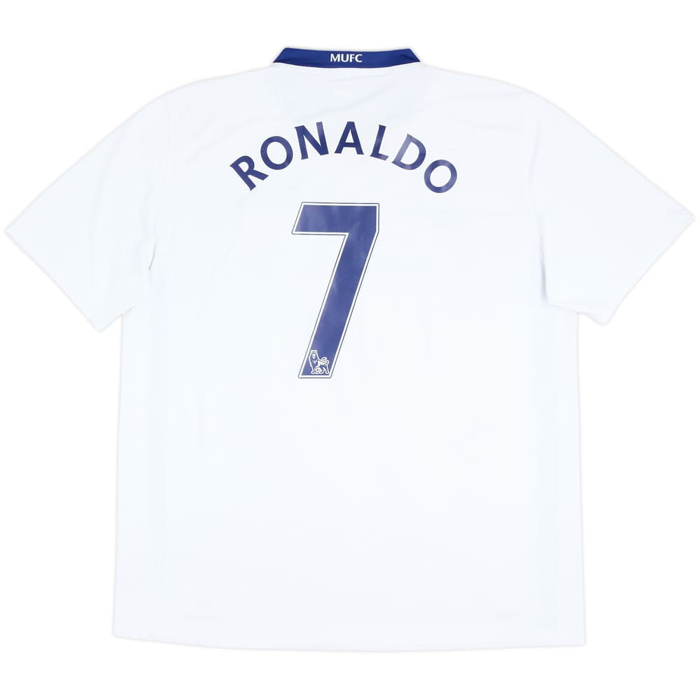 2008-10 Manchester United Away Shirt Ronaldo #7 - 8/10 - (XL)