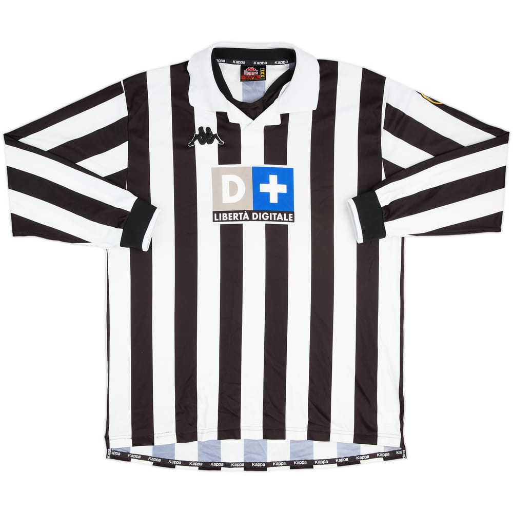 1998-99 Juventus Home L/S Shirt #3 - 5/10 - (XXL)