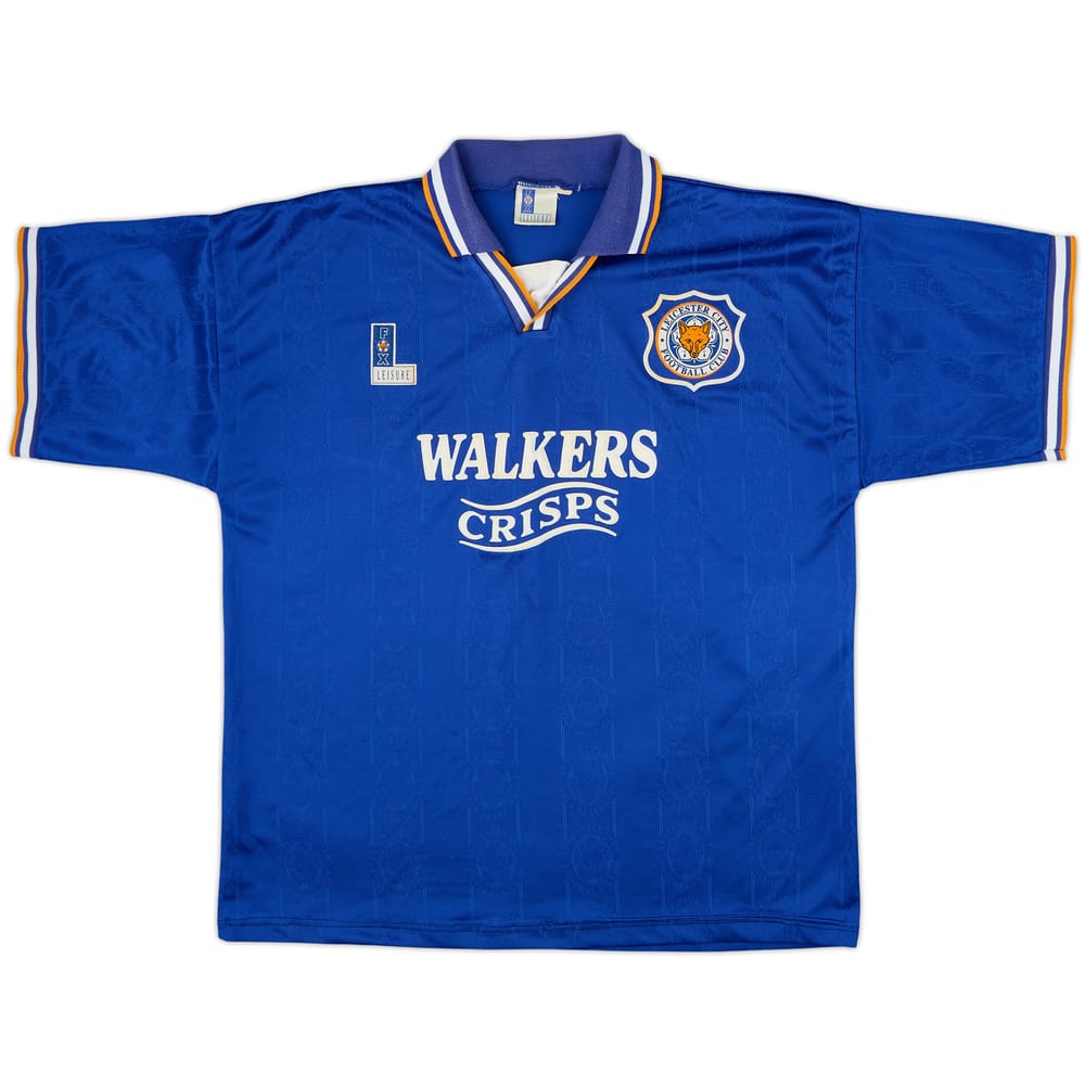 1994-96 Leicester Camiseta Local - 8/10 - (XL)