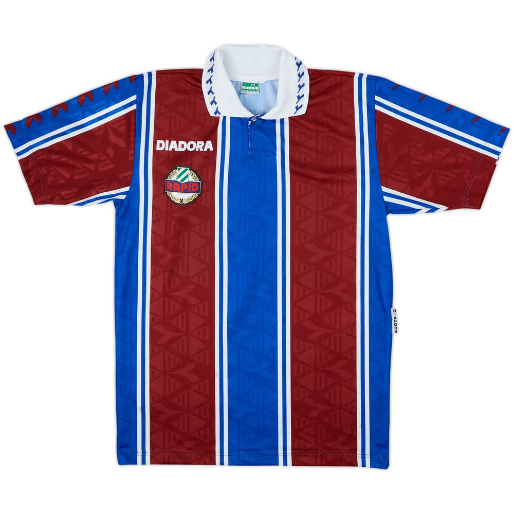 1995-96 Rapid Vienna Away Shirt - 8/10 - (M)