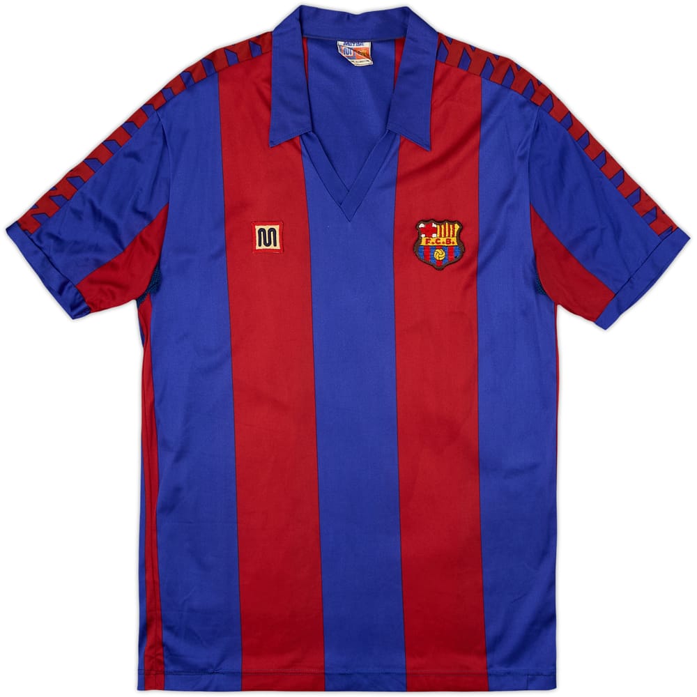 1984-89 Barcelona Camiseta de local - 8/10 - (XL)