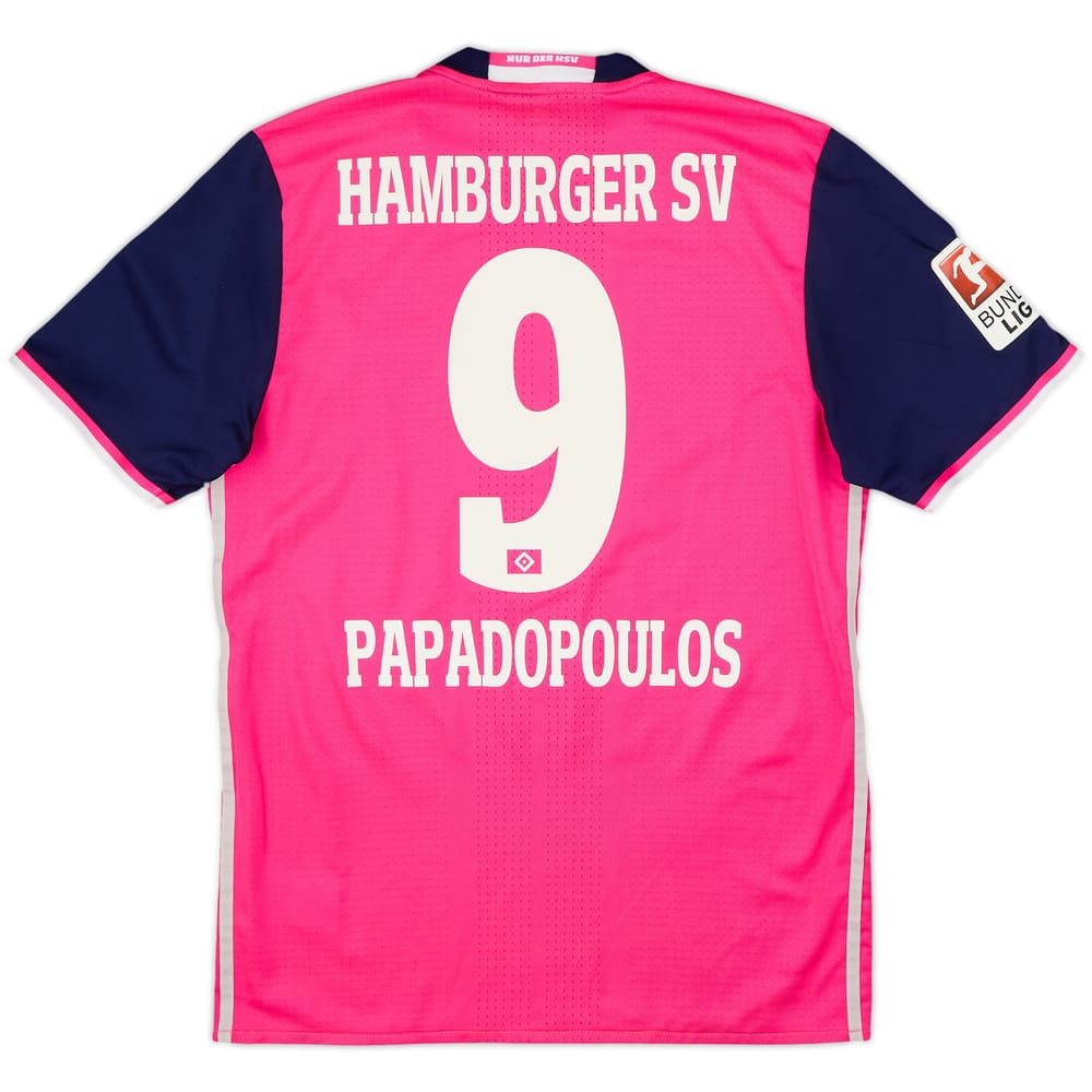 2016-17 Hamburg Player Issue Away Shirt Papadopoulos #9 - 8/10 - (L)