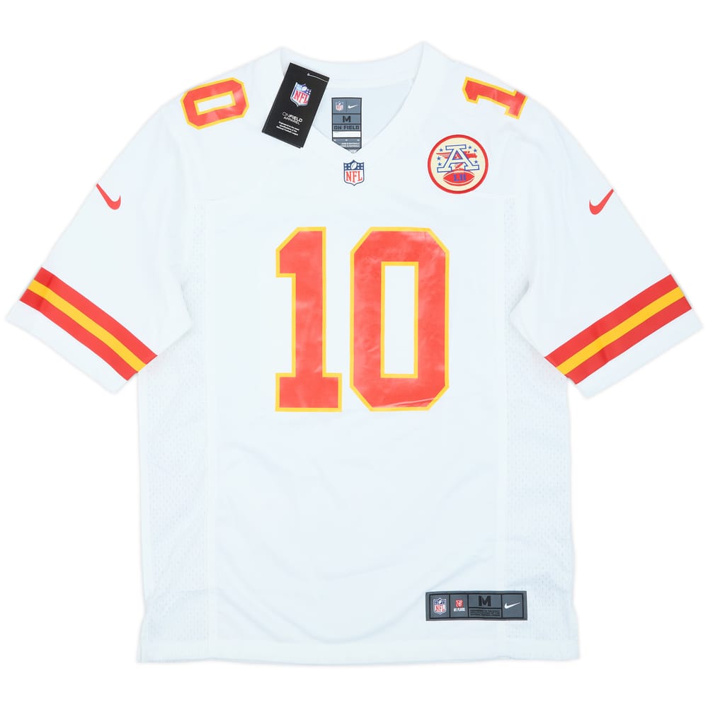 2016-21 Kansas City Chiefs Hill #10 Nike Game Away Jersey (M)
