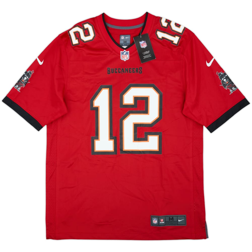 2020-22 Tampa Bay Buccaneers Brady #12 Nike Game Home Jersey (M)