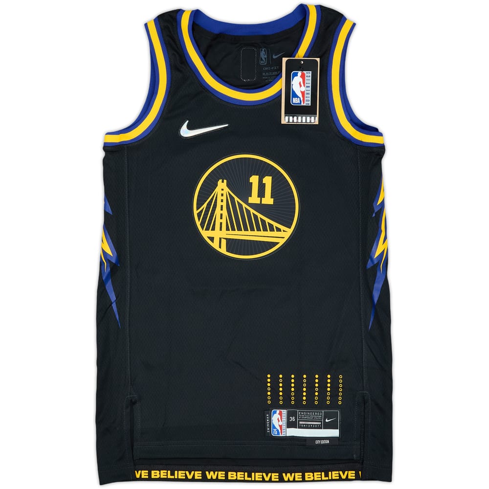 2021-22 Golden State Warriors Thompson #11 Nike Swingman Alternate Jersey (XS)