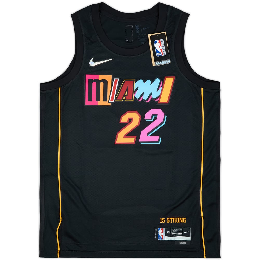 2021-22 Miami Heat Butler #22 Nike Swingman Alternate Jersey (L)