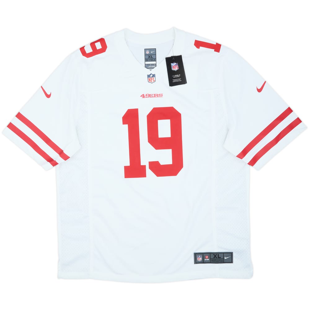 2019-21 San Francisco 49ers Samuel #19 Nike Game Away Jersey (XL)