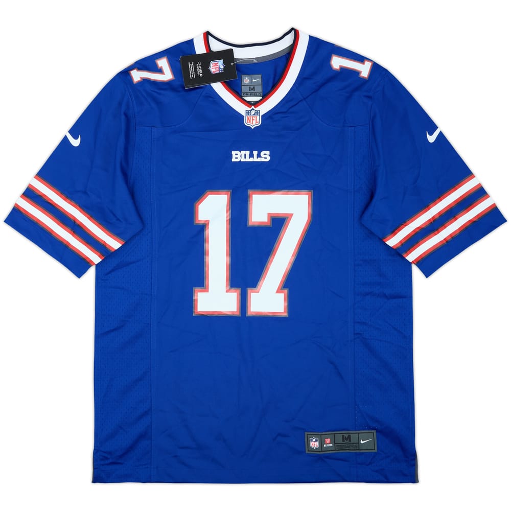 2018-25 Buffalo Bills Allen #17 Nike Game Home Jersey (M)