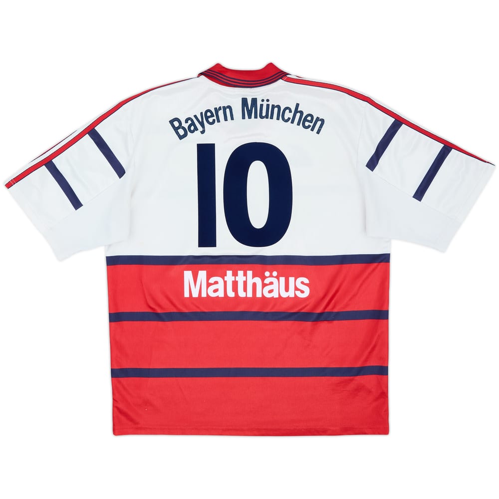 1998-00 Bayern Munich Away Shirt Matthaus #10 - 5/10 - (L)