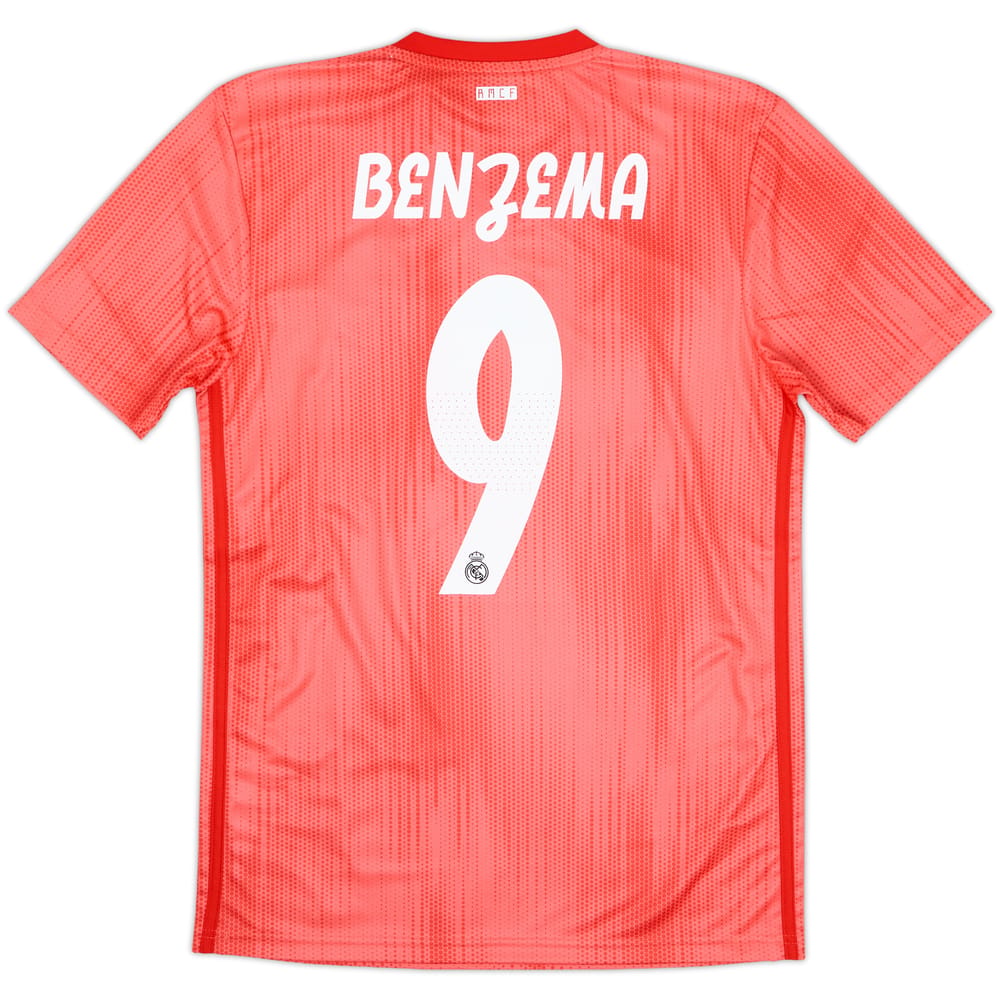2018-19 Real Madrid Third Shirt Benzema #9 (S)