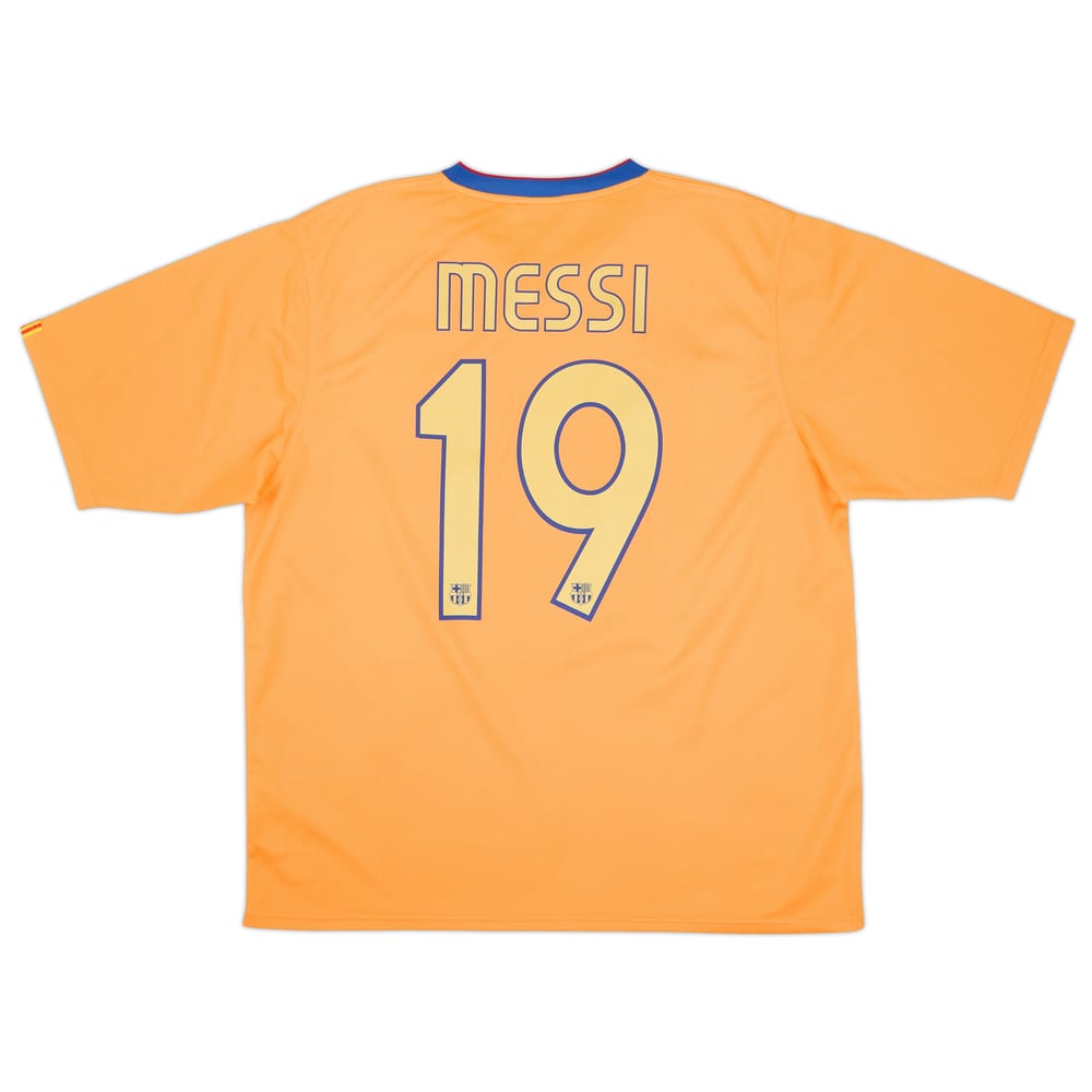 2006-08 Barcelona Basic Away Shirt Messi #19 - 8/10 - (XL)