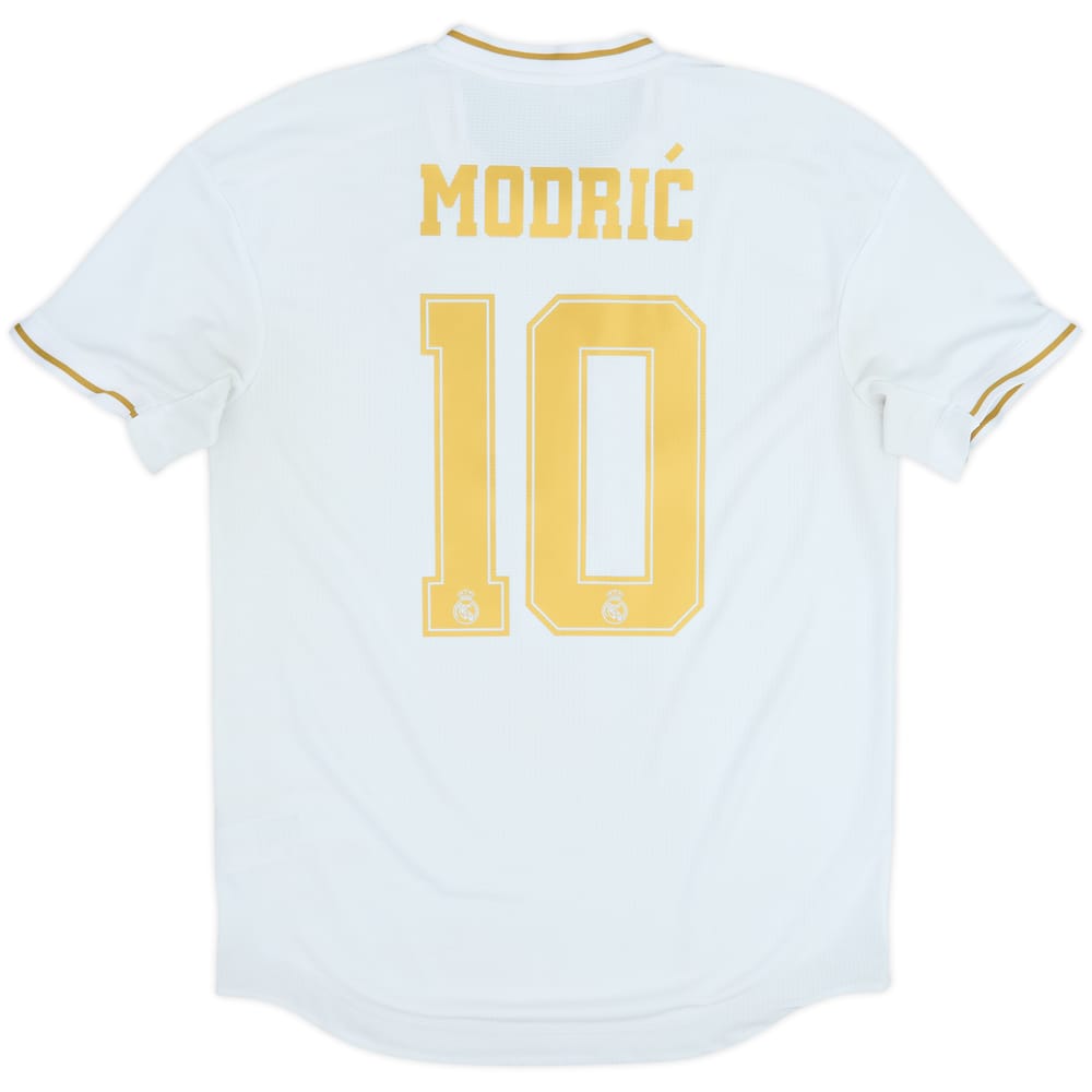 2019-20 Real Madrid Authentic Home Shirt Modric #10 - 7/10 - (M)