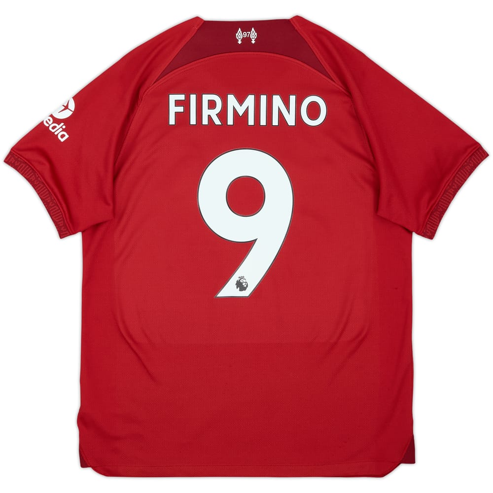 2022-23 Liverpool Home Shirt Firmino #9 - 8/10 - (M)