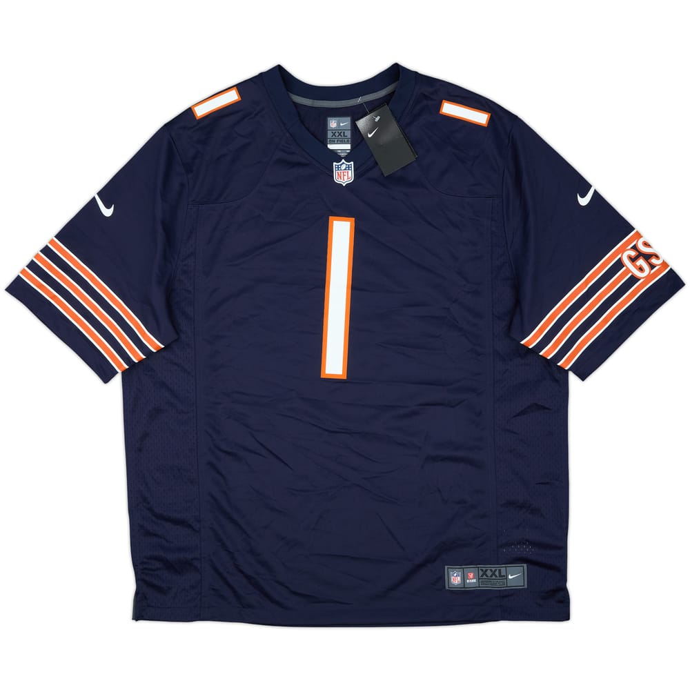 2021-23 Chicago Bears Fields #1 Nike Game Home Jersey (XXL)