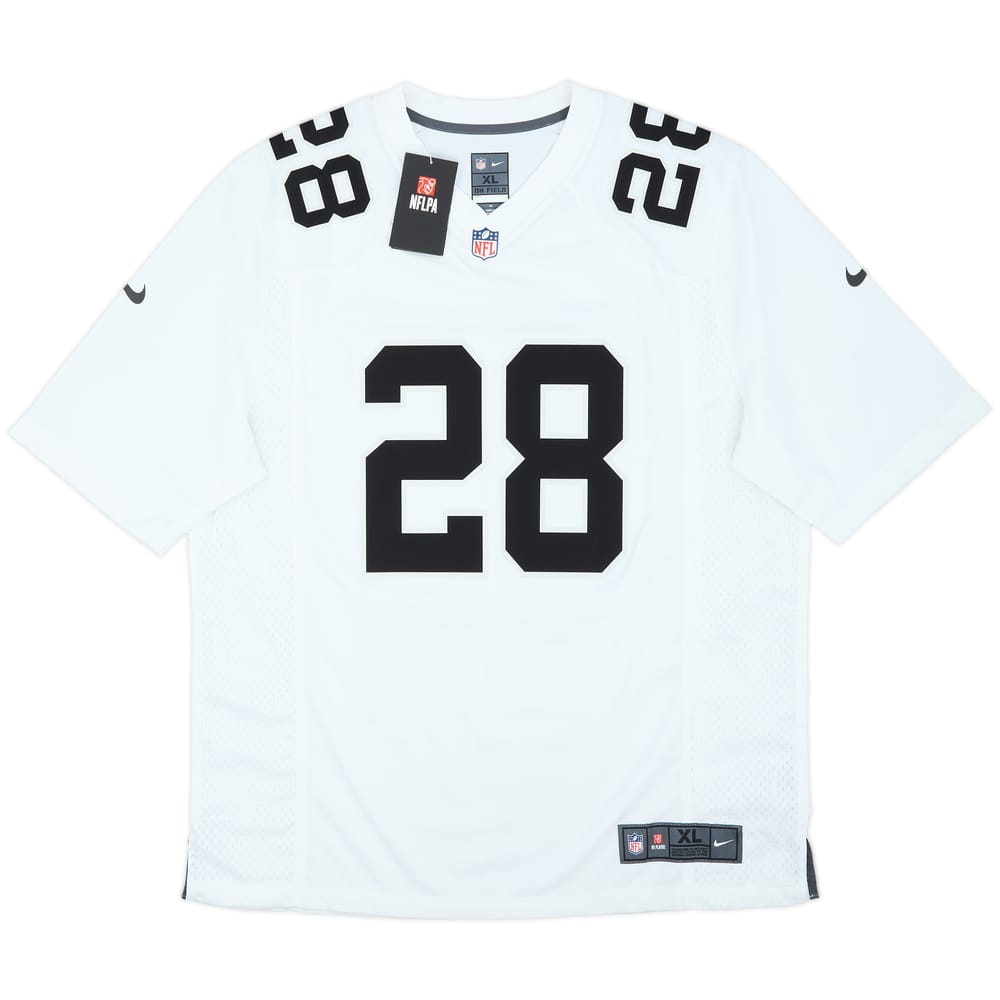 2020-23 Las Vegas Raiders Jacobs #28 Nike Game Away Jersey (XL)