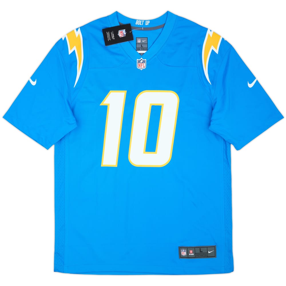 2020-25 LA Chargers Herbert #10 Nike Game Home Jersey (L)