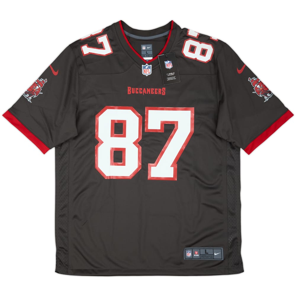 2020-21 Tampa Bay Buccaneers Gronkowski #87 Nike Game Alternate Jersey (L)